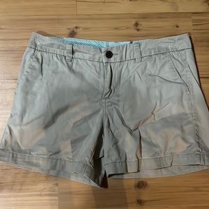 Merona size 6 khaki short. Midi length work short.
